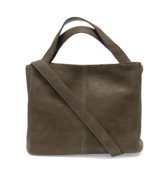 Taupe Brandi Convertible Crossbody Handbag