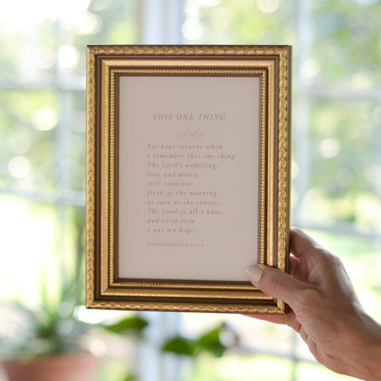 This One Thing Artwork: Print Only / 8x10