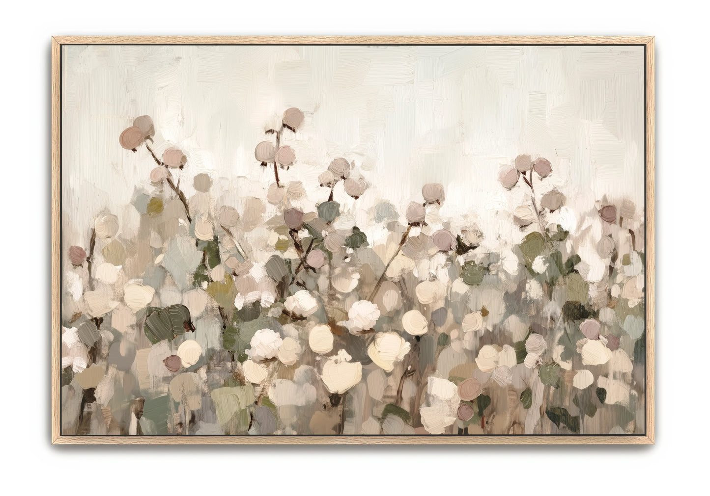 Jubilant Blooms -  Framed 26x38 Canvas