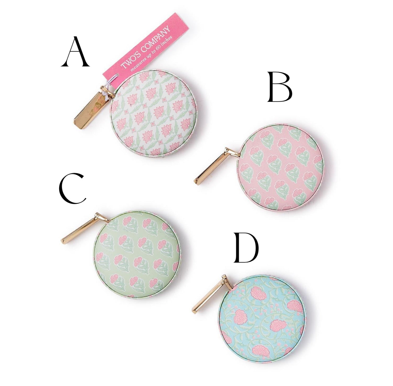 Floral Print Measuring Tape