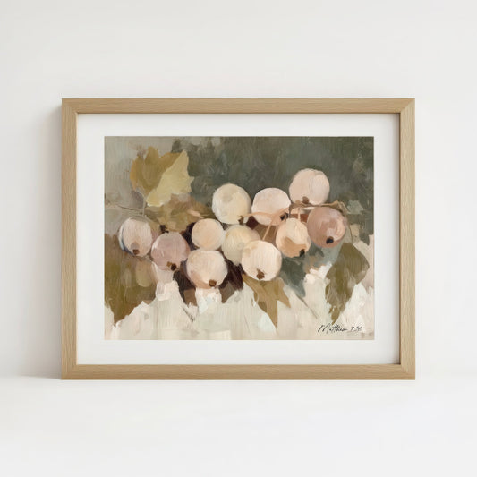 Fruit of the Spirit - Grapes print: (unframed) /10x8