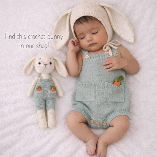Henry Dusty Blue Romper: 3-6m