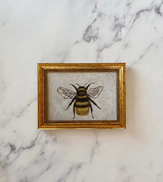 BEE STUDY - Art Print (unframed): 5x7"