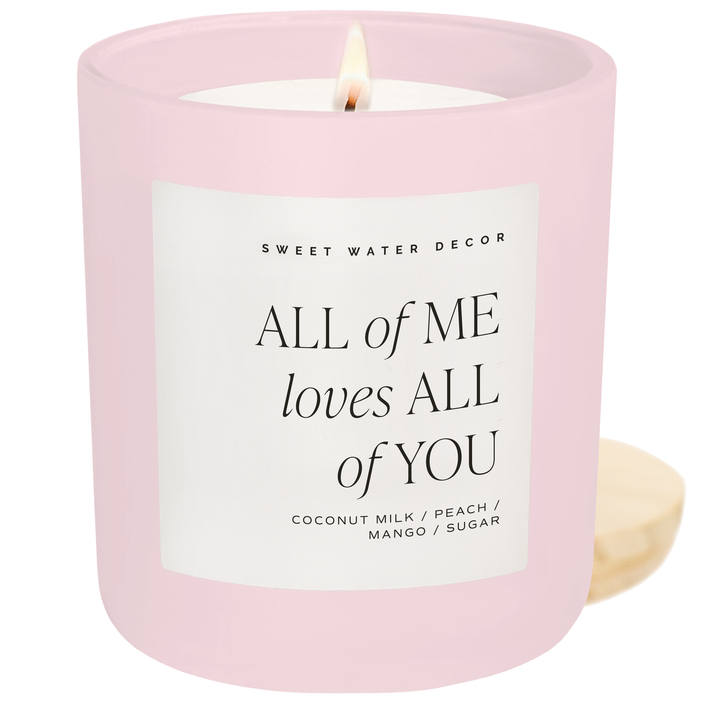 *NEW* All of Me Loves All of You 15 oz Soy Candle, Matte Jar