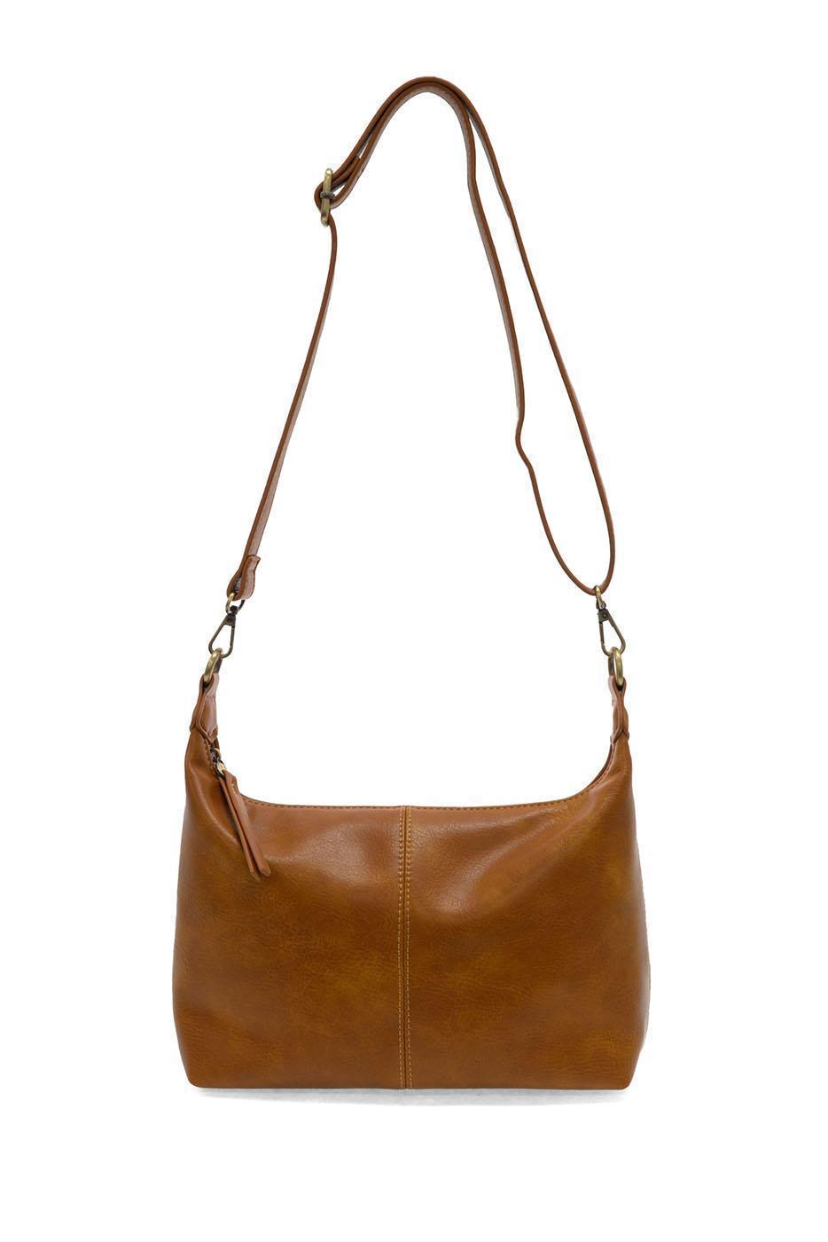 Danna Top Zip Crossbody -Dark Amber