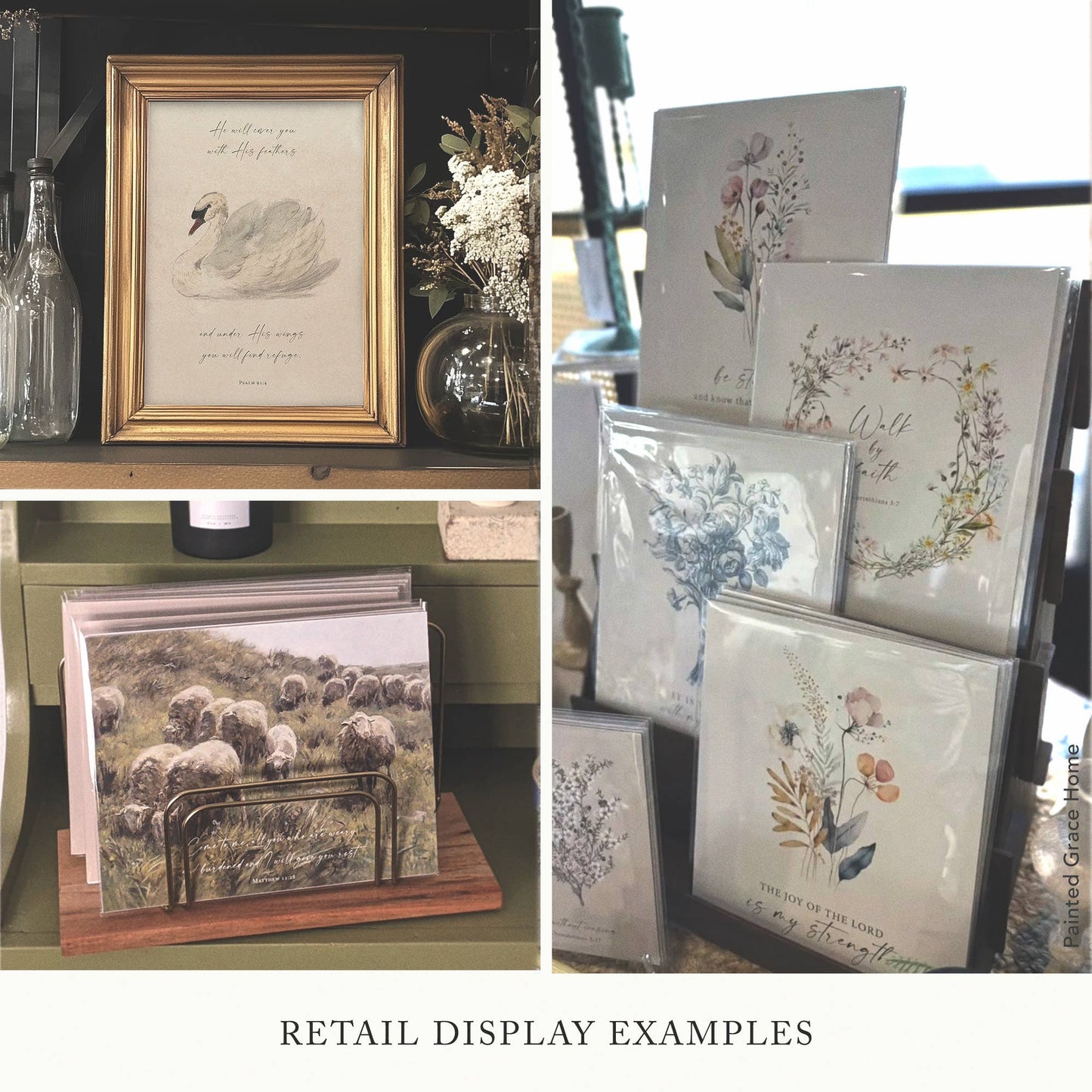 The Christmas Story Holiday Wall Art Print Christian Decor : 8x10