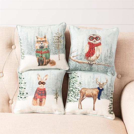 MINI PILLOWS - COZY CRITTERS