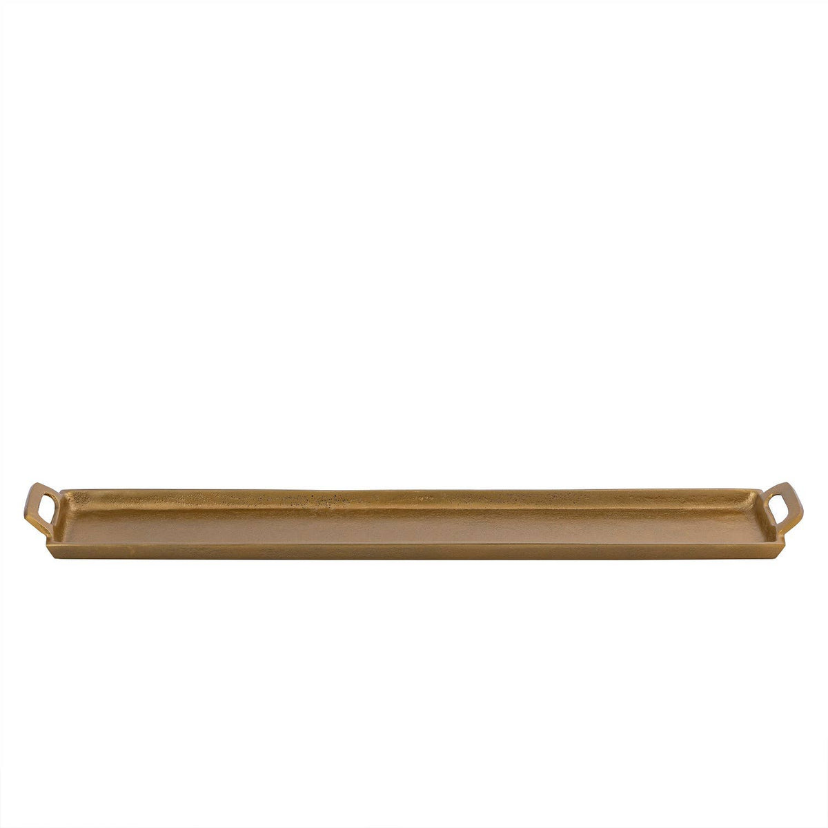 Alum. Tray w/Handles 5x30"  - ANTIQUE BRASS