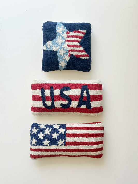 Wool Hook Pillow