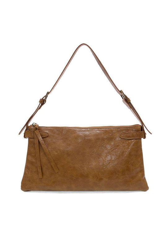 Eve Trapeze Shoulder Bag - Buck Tan
