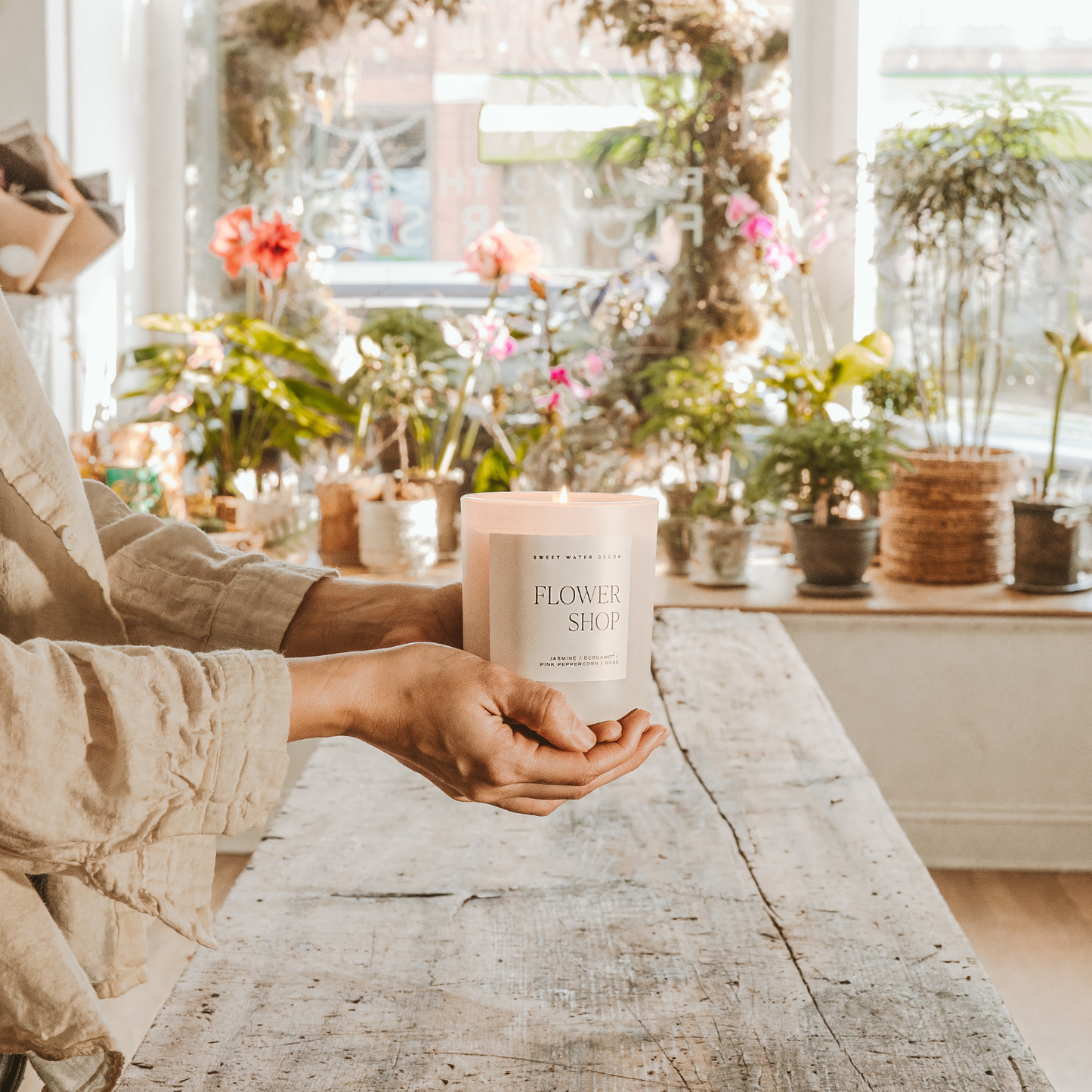 Flower Shop Soy Candle