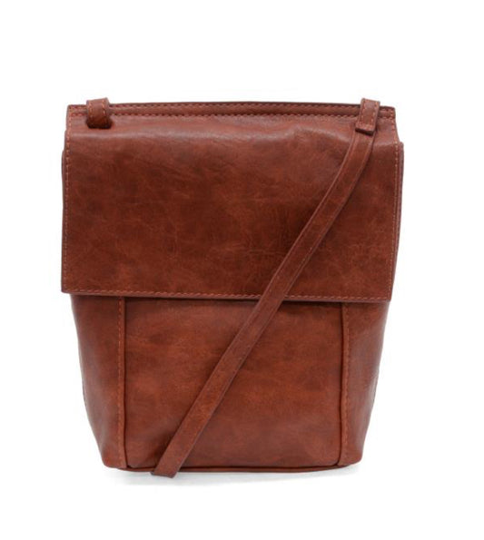Cinnamon Jensy Front Flap Crossbody Bag