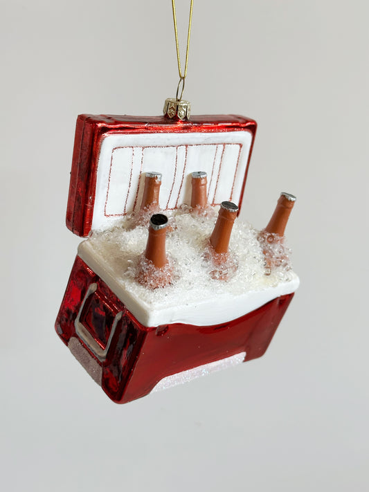 Cooler of Beer Ornament