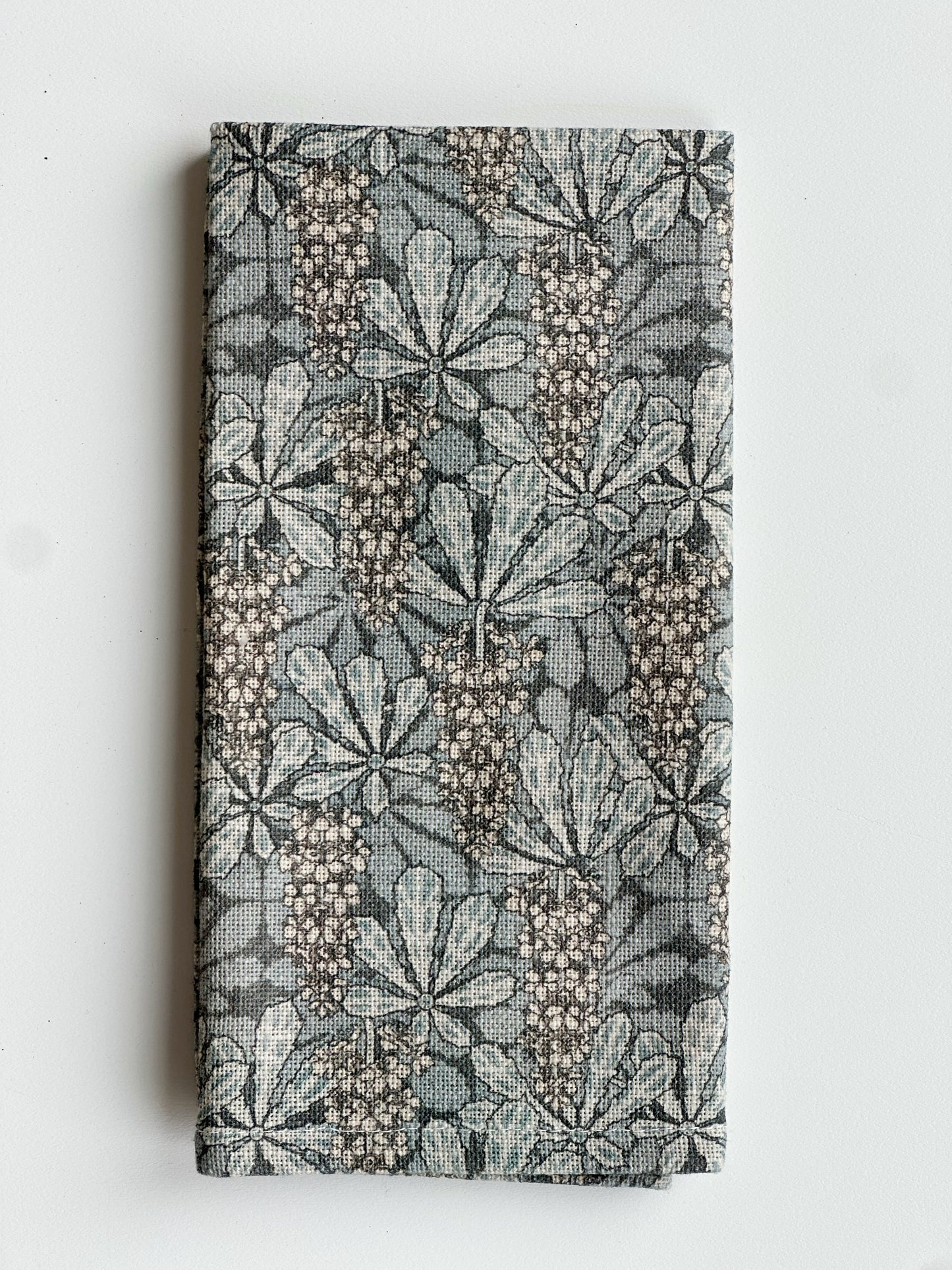 Blue Block Print Napkins