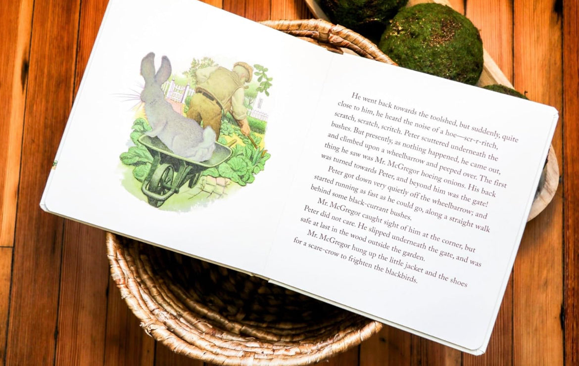 The Classic Tale of Peter Rabbit Touch and Feel Board Book: A Touch and Feel Lift the Flap Board Book (Valuable Lessons From Peter Rabbit's Adventure) (The Classic Edition)