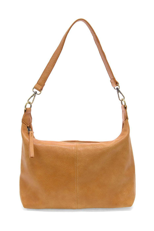 Danna Top Zip Crossbody -Camel