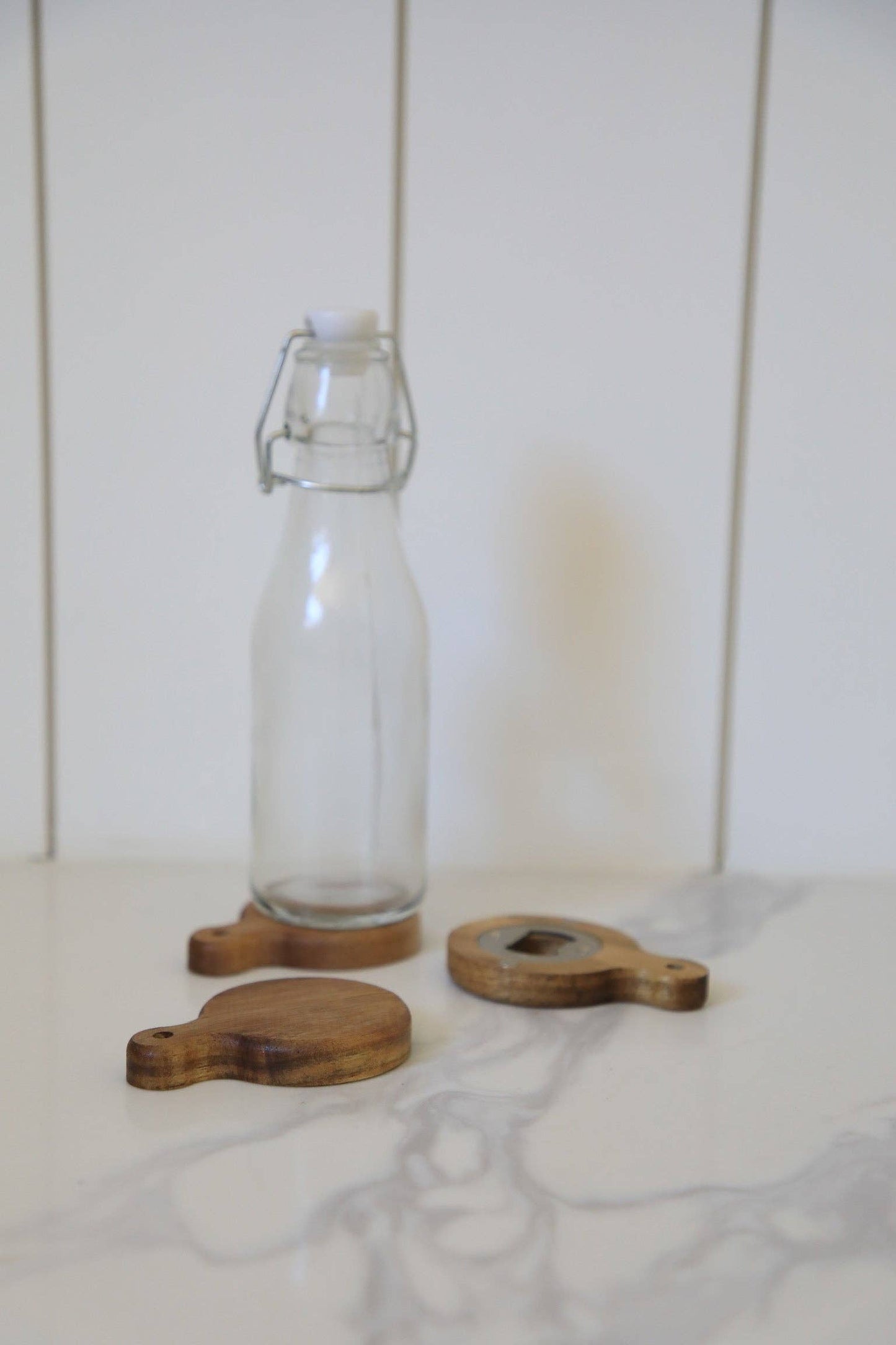 Bottle Opener Mini Coaster: Round