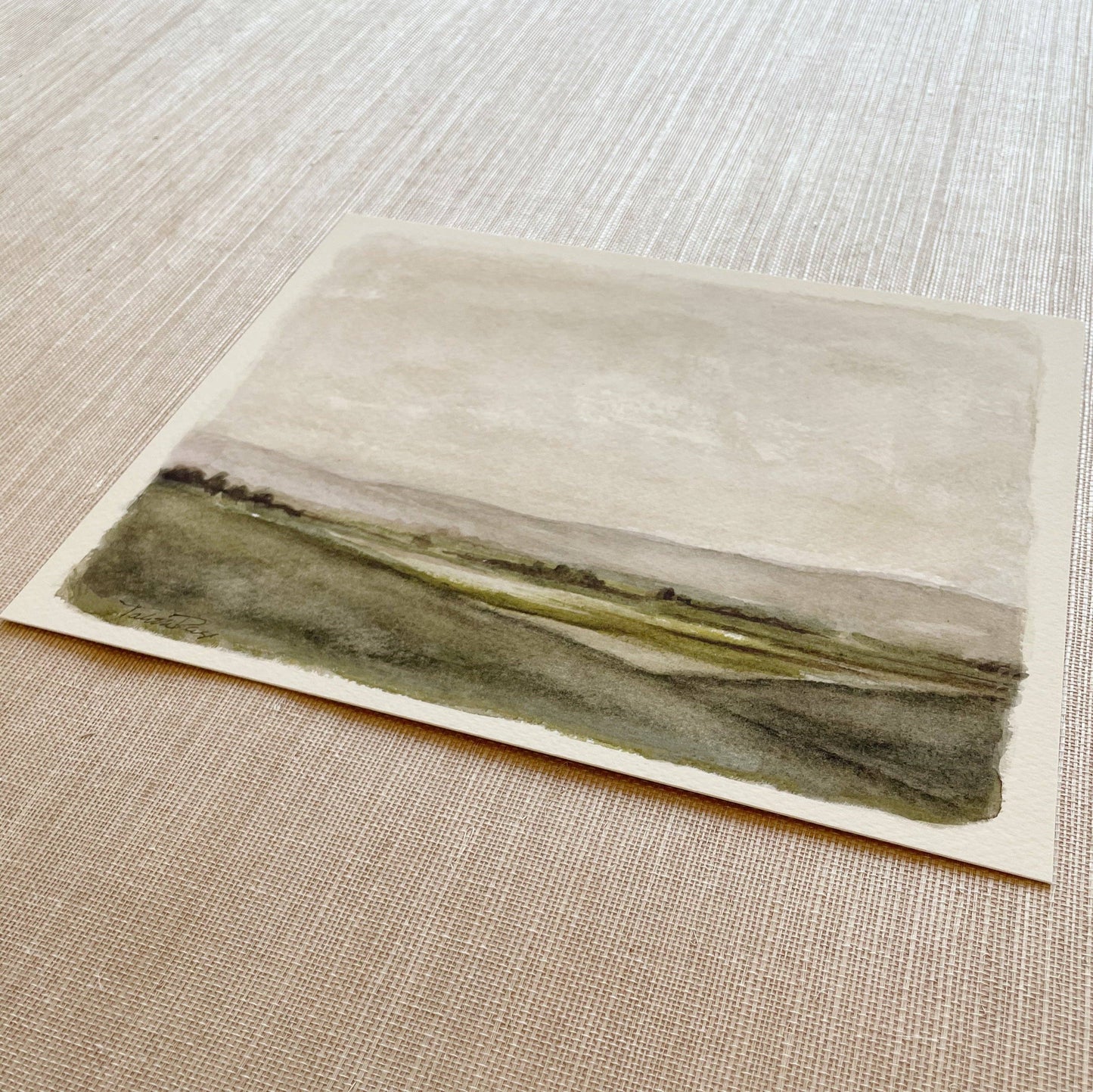 Take Me Home Vol. IV - Watercolor Giclée Paper Print: 8 x 10"