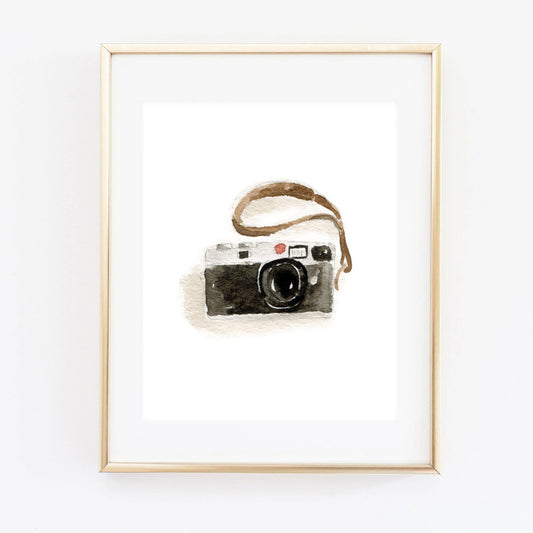 Camera art print: 8x10