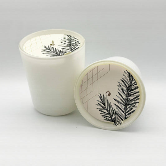 NEW Balsam & Fir Candle in Goldleaf Design