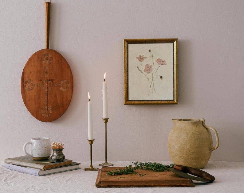 POPPIES - Art Print (Unframed): 5x7"