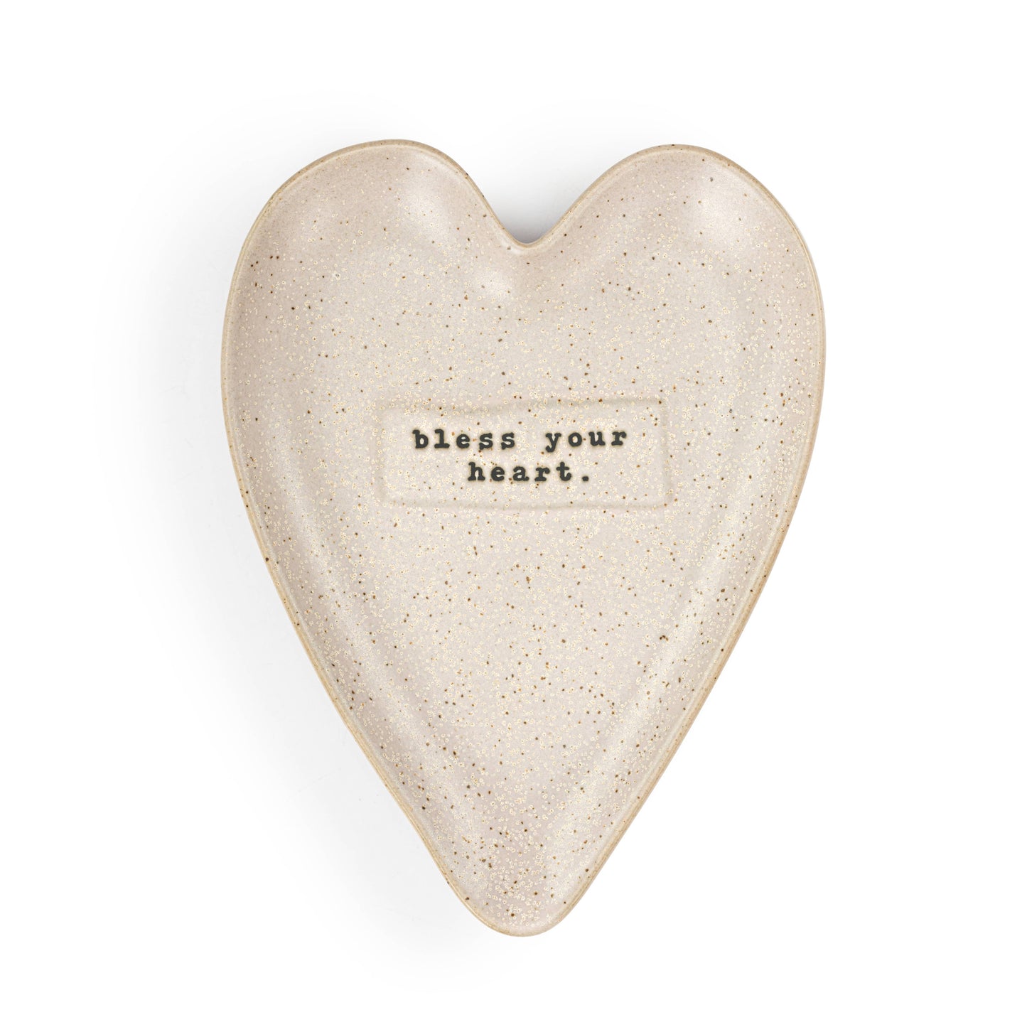 Bless Your Heart Striped Spoon Rest - 4.5x6.5in