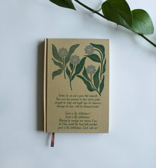 Great Is Thy Faithfulness | Hardcover Journal 