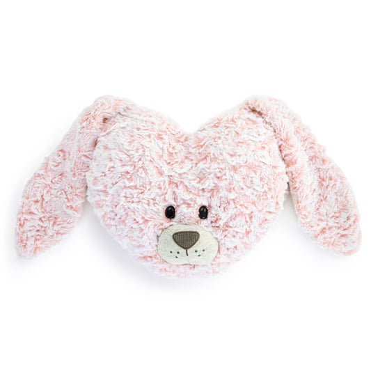 Heartful Hugs Bunny Weighted Heart - 10x8in
