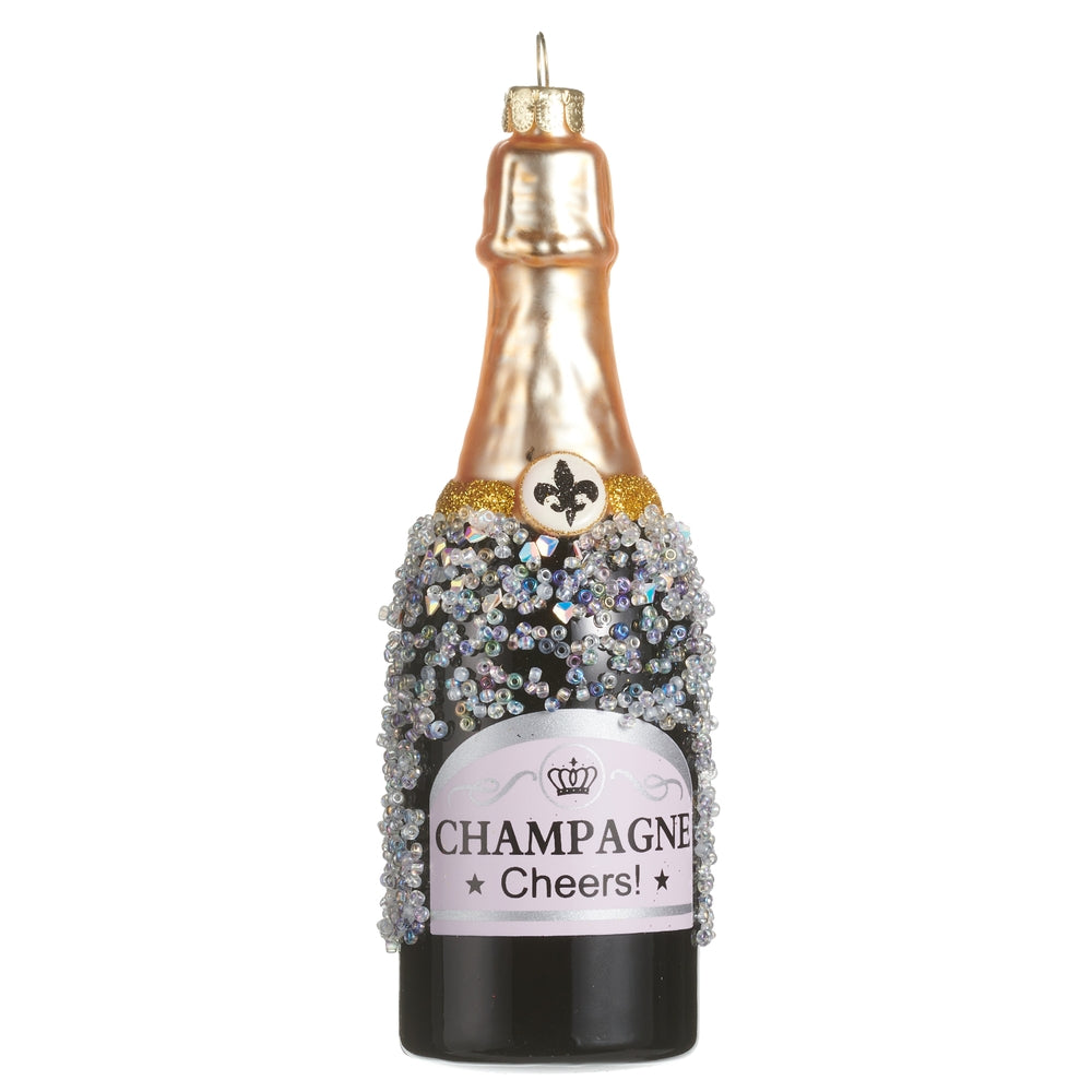 Champagne Bottle Ornament