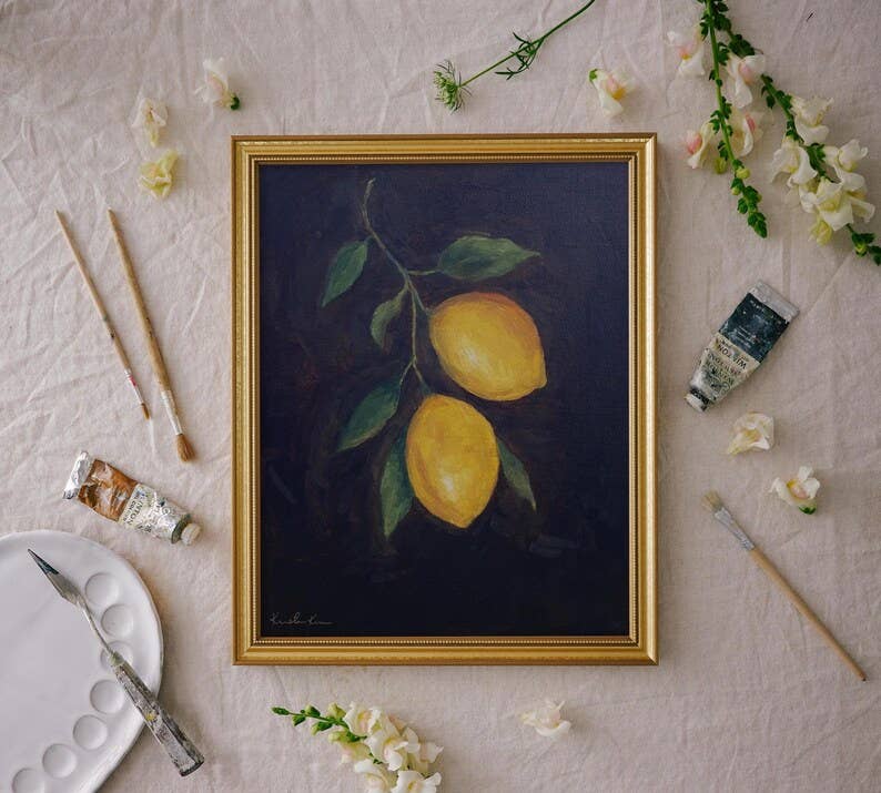 LEMON NO. 5 - Art Print (unframed): 8x10"