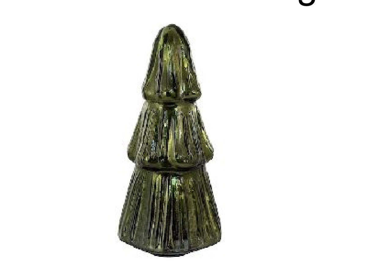 Green Glass Tree