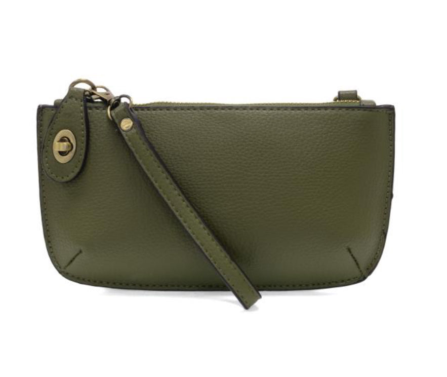 Olive Grove Mini Crossbody Wristlet Clutch