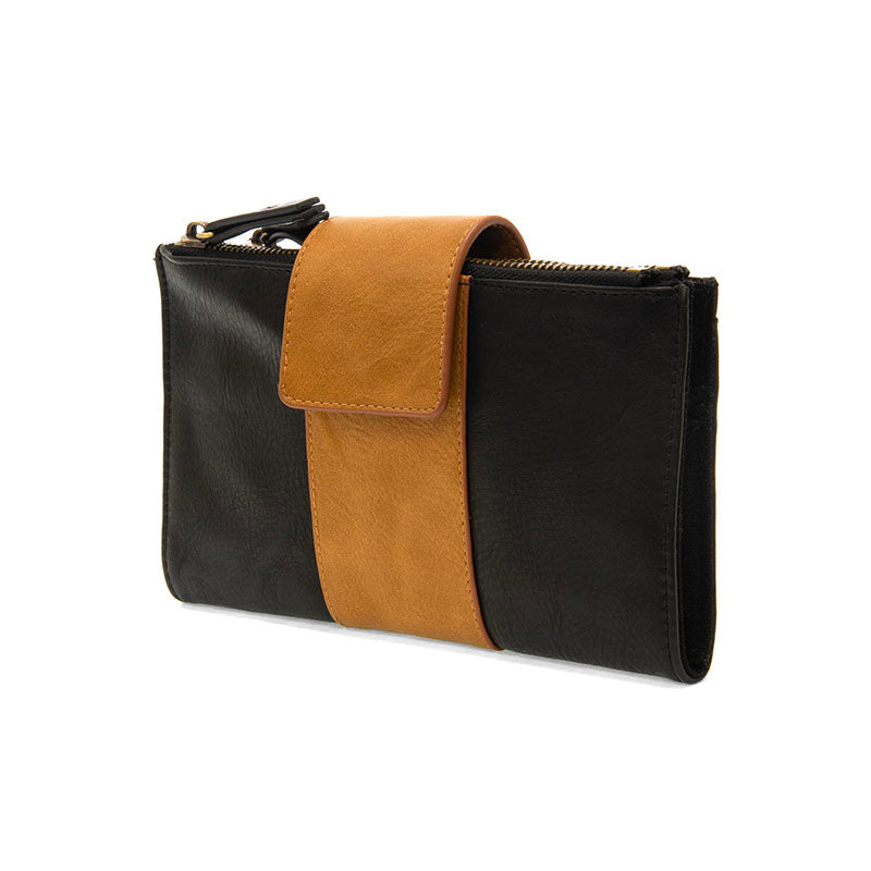 Black & Almond Camryn Colorblock Wallet Crossbody