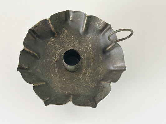 Old-World Candleholder ~ Lotus