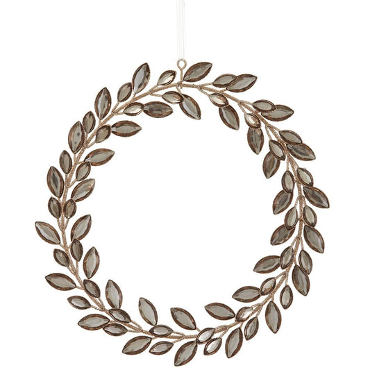 Rhinestone Wreath Ornament