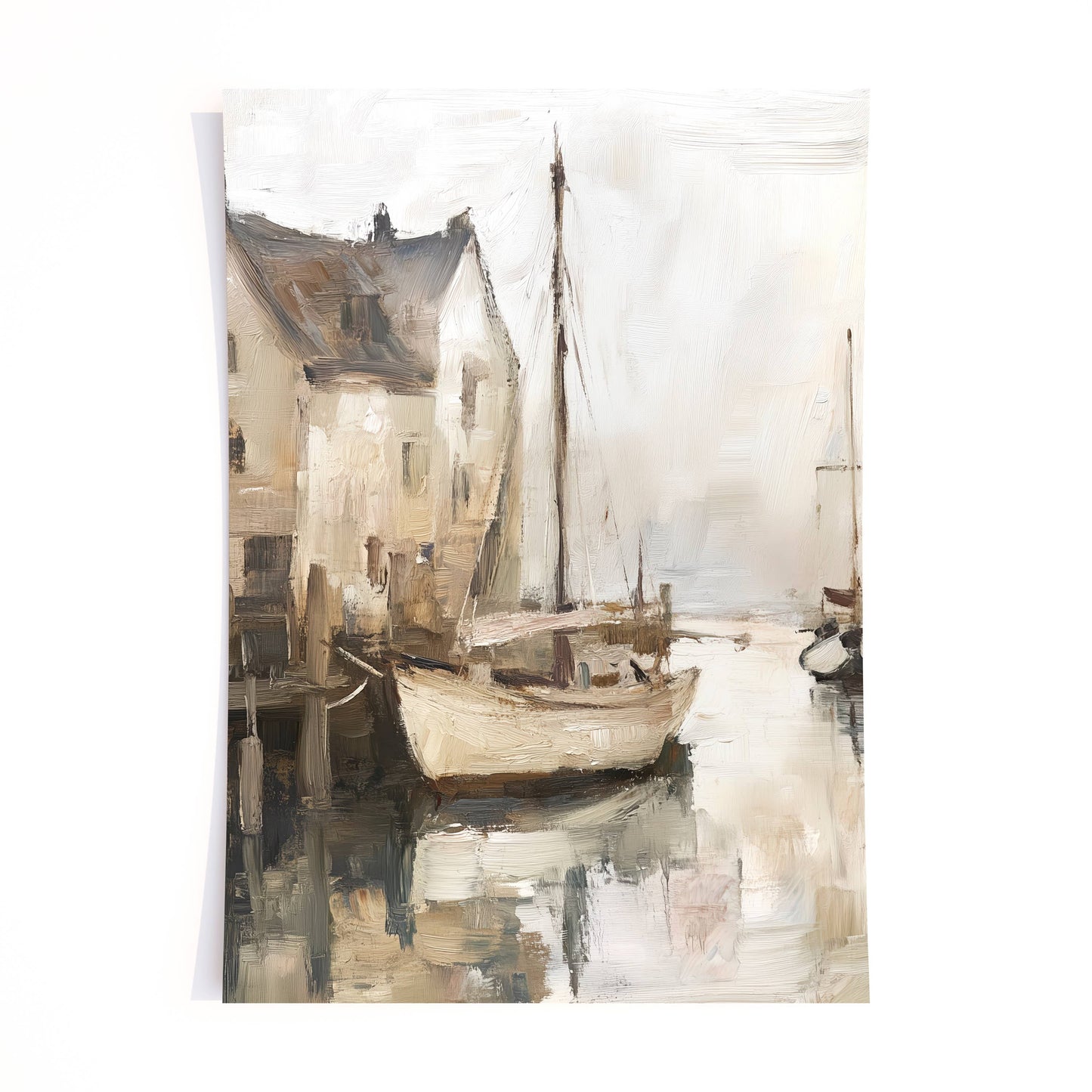 Dockside - print  : Print (unframed) / 11x14