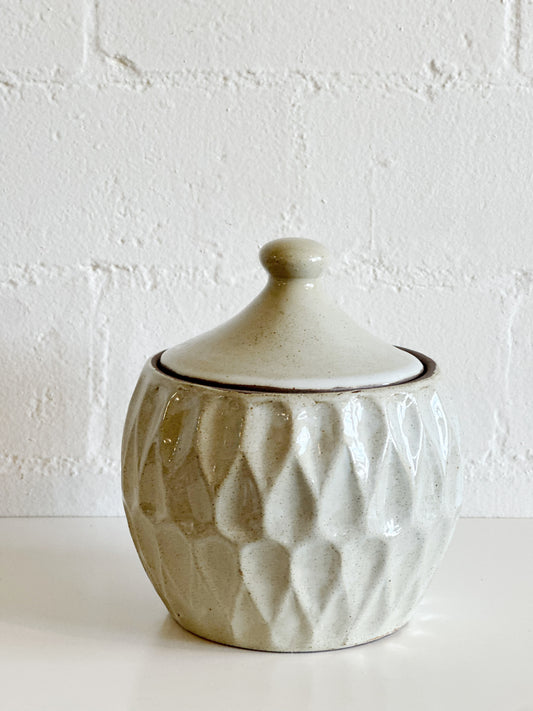 TEAR DROP CANISTER WITH LID