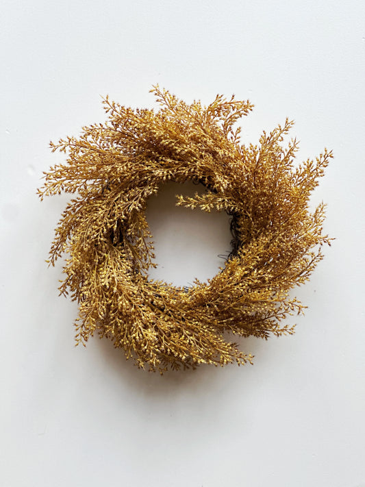 Whickham Wheat Candle Ring-Maize