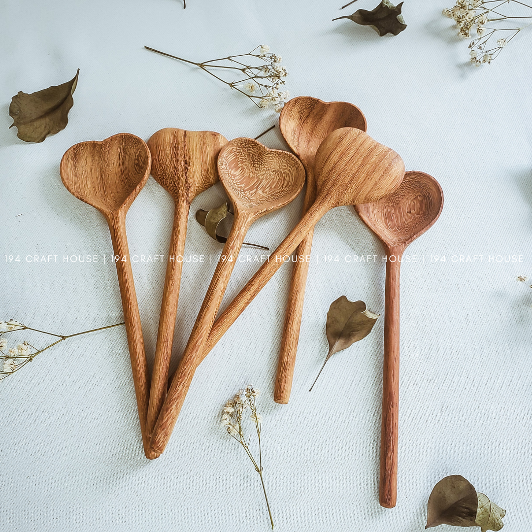 Wooden Heart Spoon