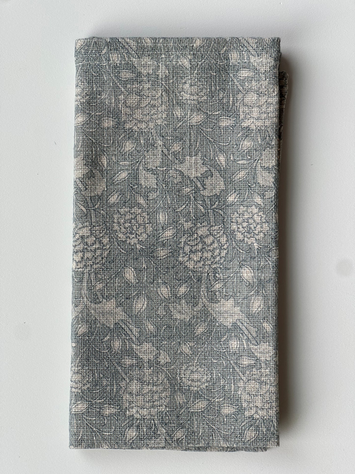 Blue Block Print Napkins