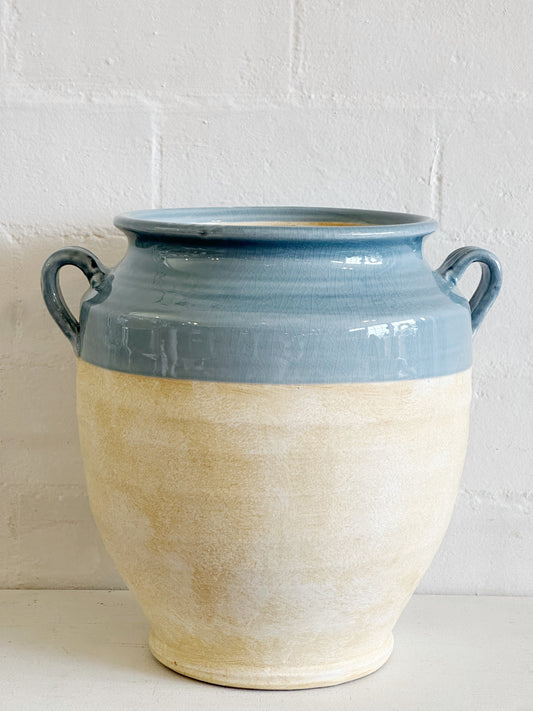 Blue/Natural Vase