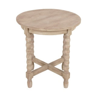 Adair Bobbin Leg Side Table, Natural -Store Pick Up