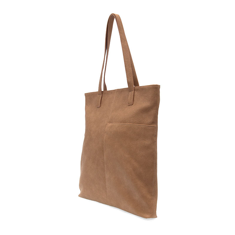 Camel Tabitha Front Slip Pocket Tote