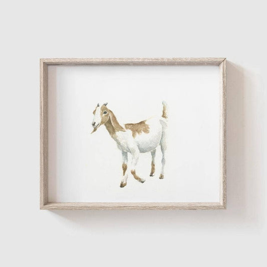 Goat Art Print: 5 x 7"