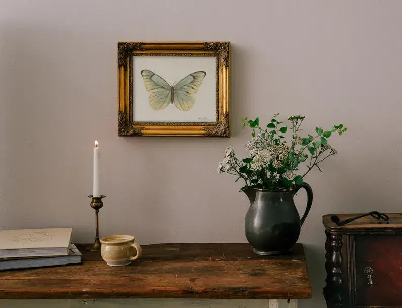BUTTERFLY - Art Print (unframed)  : 5X7"