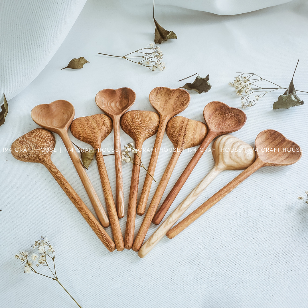 Wooden Heart Spoon