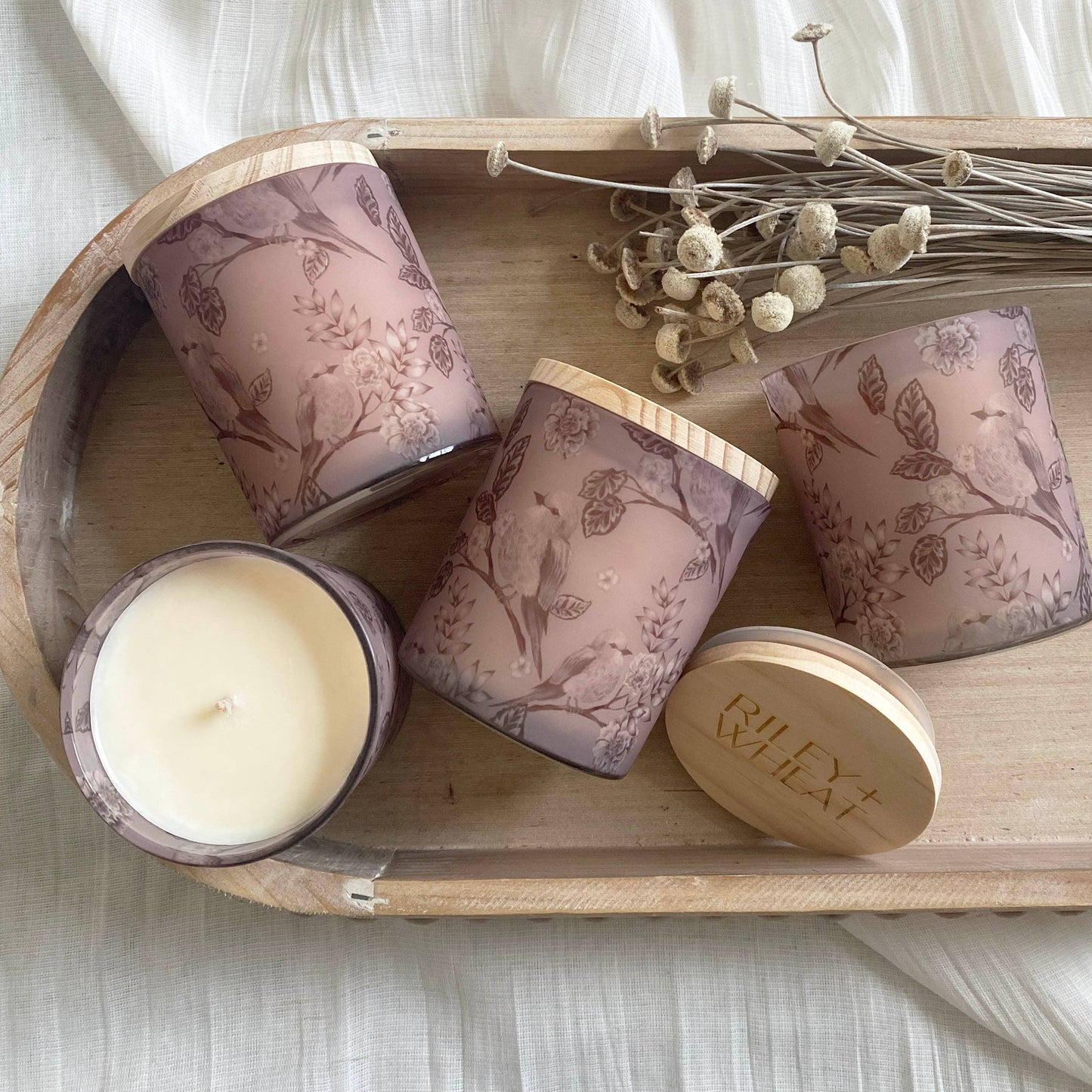 Floral Candle: Meadow