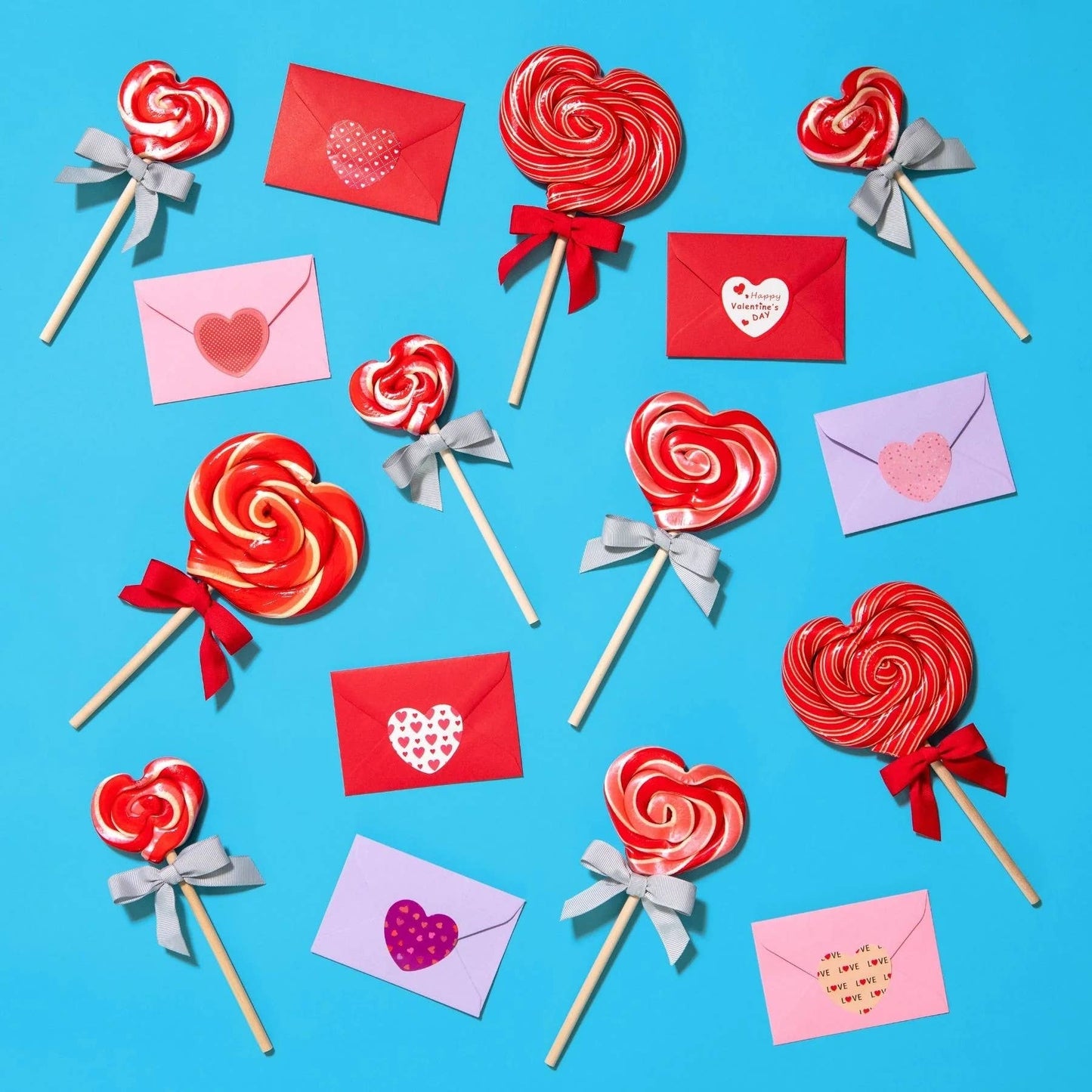 Handmade Heart-Shaped Lollipop - Wild Cherry - 2 oz