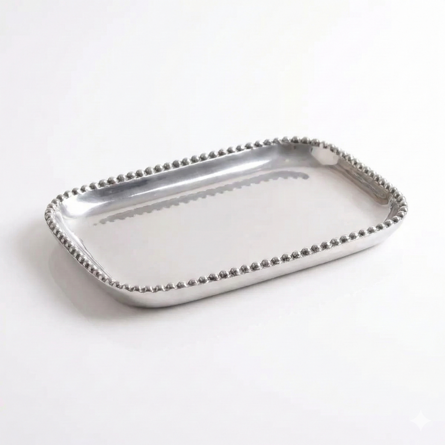 Rectangular Beaded Tray -S