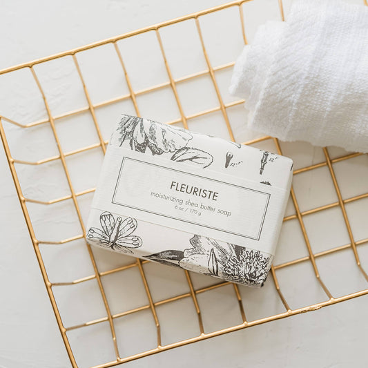 Fleuriste Shea Butter Soap - Bath Bar